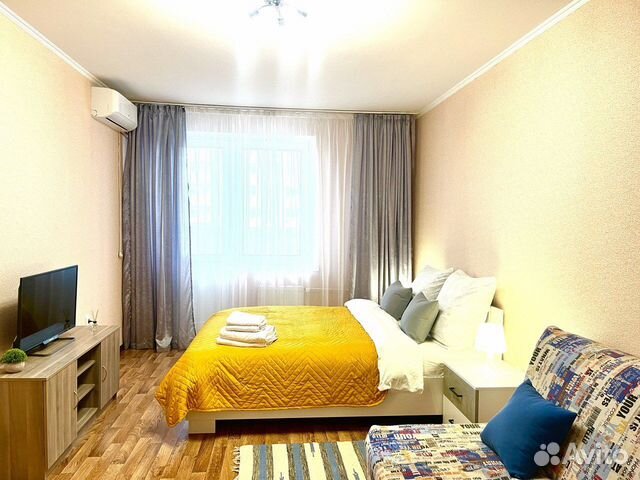

1-к. квартира, 39 м², 2 кровати