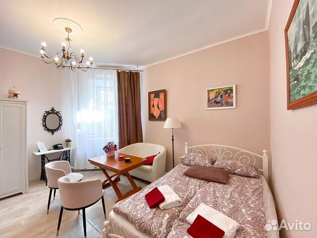 

Квартира-студия, 24 м², 2 кровати