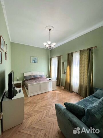 

1-к. квартира, 60 м², 3 кровати