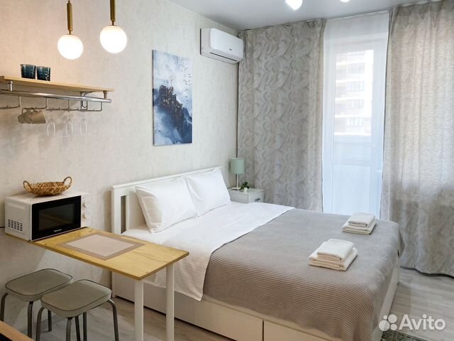 

Квартира-студия, 28 м², 1 кровать