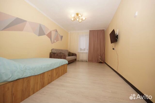 

1-к. квартира, 42 м², 2 кровати