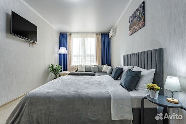 

1-к. квартира, 42 м², 2 кровати