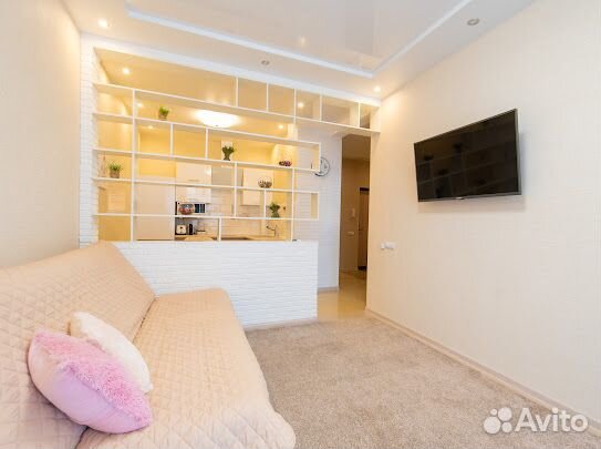 

1-к. квартира, 45 м², 2 кровати