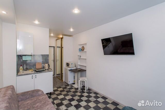 

1-к. квартира, 18 м², 2 кровати