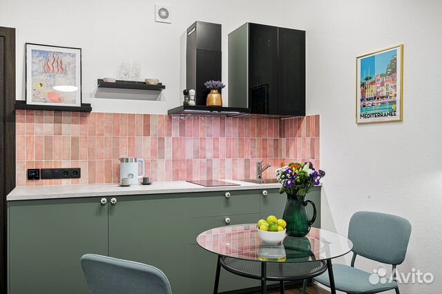 

Квартира-студия, 30 м², 1 кровать