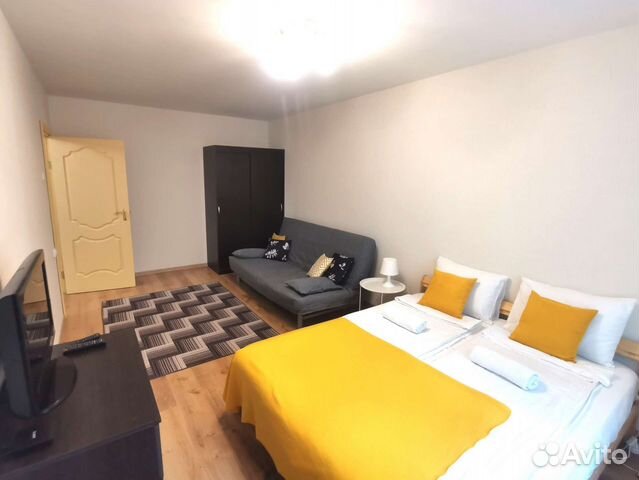 

1-к. квартира, 35 м², 2 кровати
