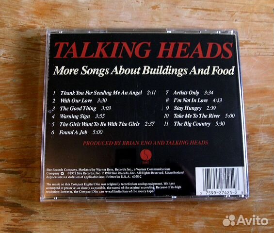 CD Talking Heads - 