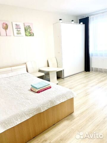 

1-к. квартира, 45 м², 2 кровати