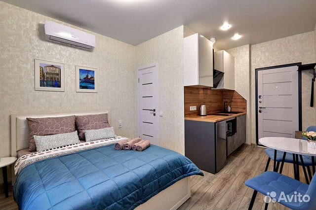 

Квартира-студия, 17 м², 1 кровать