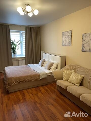

1-к. квартира, 40 м², 2 кровати