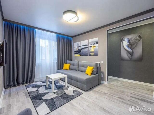 

1-к. квартира, 33 м², 2 кровати