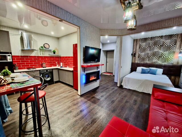 

Квартира-студия, 60 м², 3 кровати
