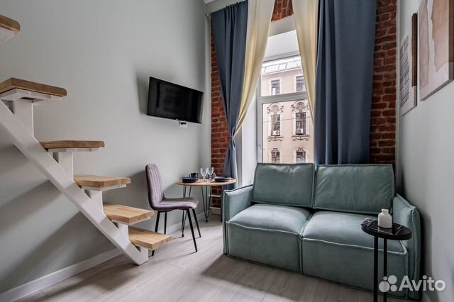 

Квартира-студия, 17 м², 2 кровати