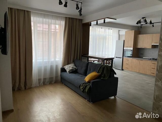 

Квартира-студия, 48 м², 2 кровати