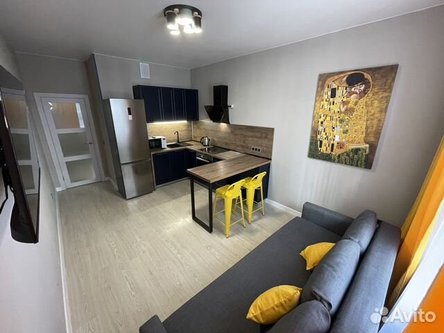 

1-к. квартира, 43 м², 2 кровати