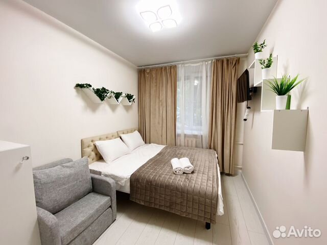 

Квартира-студия, 21 м², 2 кровати