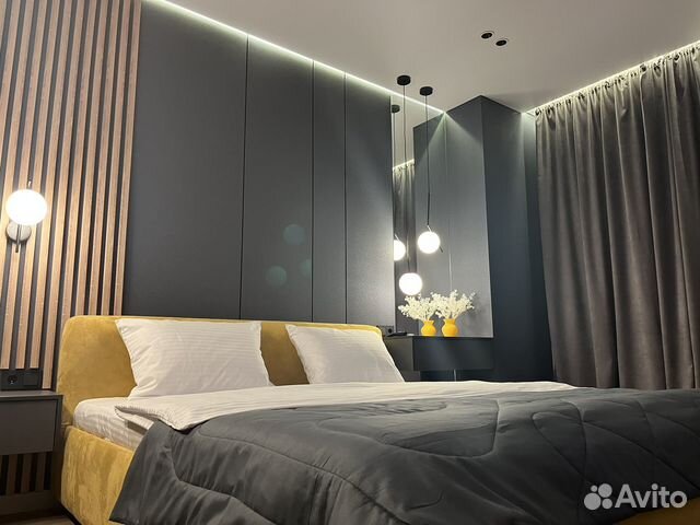

Квартира-студия, 35 м², 2 кровати