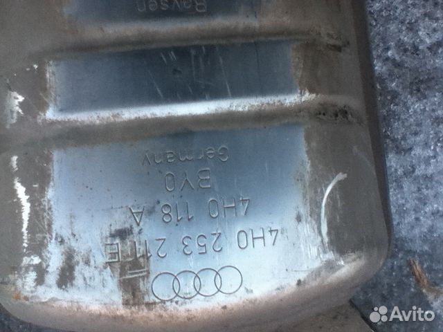 4H0253211E система выхлопа Audi A8 D4