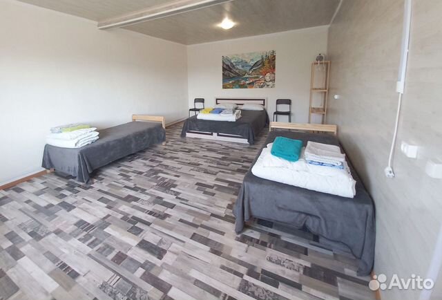

1-к. квартира, 39 м², 3 кровати