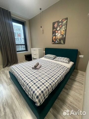 

Квартира-студия, 43 м², 1 кровать
