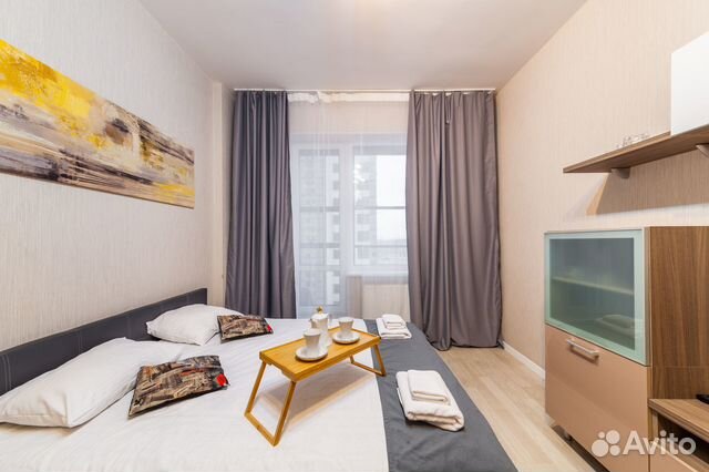 

Квартира-студия в апарт-отеле, 26 м², 1 кровать