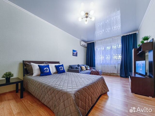

1-к. квартира, 45 м², 3 кровати