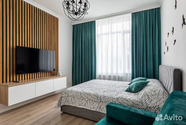 

1-к. квартира, 42 м², 2 кровати