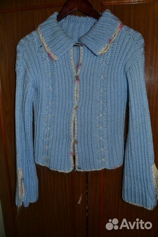 Вязанная кофта на девочку
