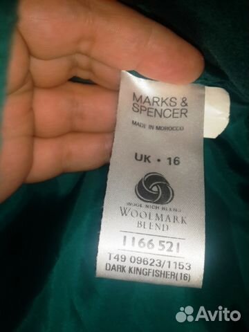 Пальто демисезонное Marks Spencer большой размер Пальто демисезонное Marks Spencer большой размер
