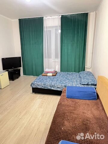 

Квартира-студия, 25 м², 2 кровати