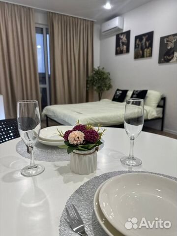 

Квартира-студия, 28 м², 1 кровать