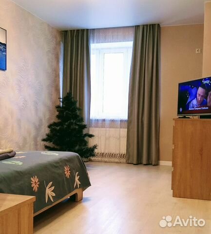 

1-к. квартира, 40 м², 2 кровати