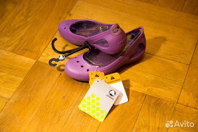 Балетки крокс crocs новые пляжные 34 р-р Балетки крокс crocs новые пляжные 34 р-р