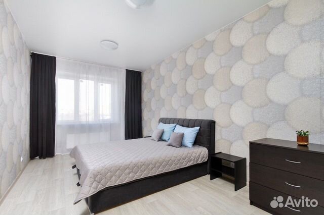 

1-к. квартира, 45 м², 3 кровати