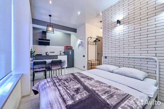 

Квартира-студия, 27 м², 2 кровати