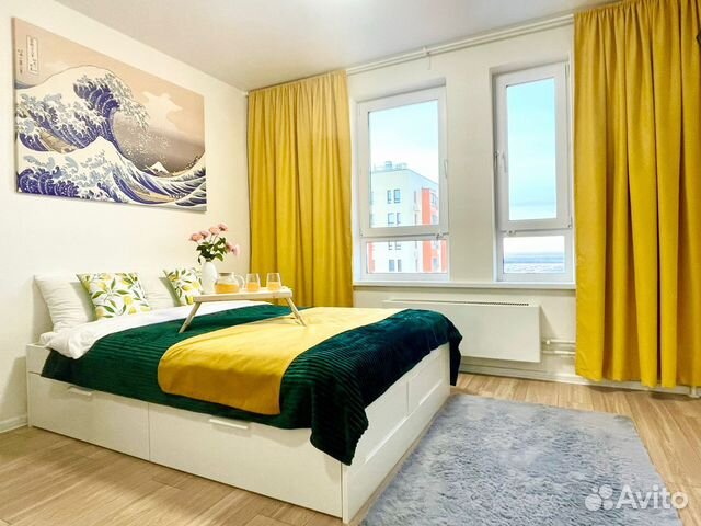 

Квартира-студия, 25 м², 1 кровать