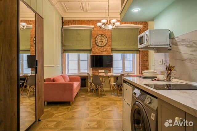 

Квартира-студия, 24 м², 3 кровати