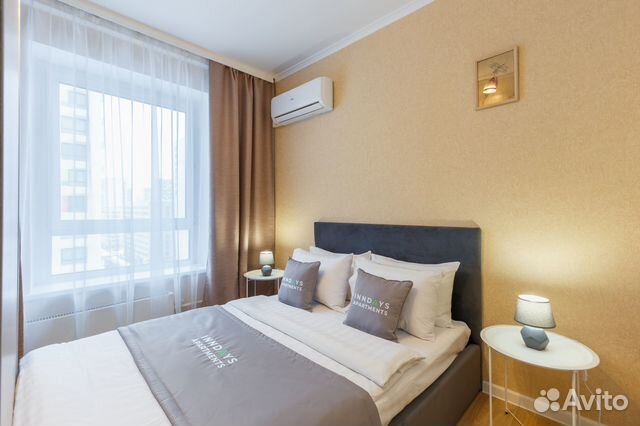 

Квартира-студия, 37 м², 2 кровати