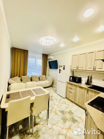 

1-к. квартира, 46 м², 3 кровати