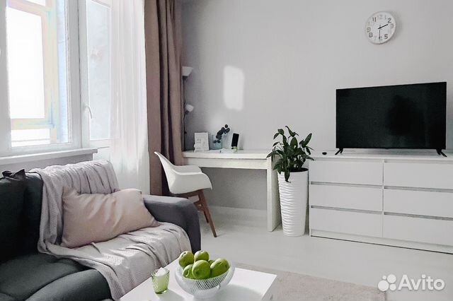 

1-к. квартира, 37,5 м², 2 кровати
