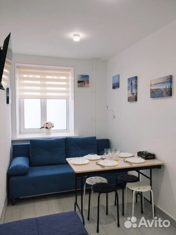 

1-к. квартира, 20 м², 3 кровати