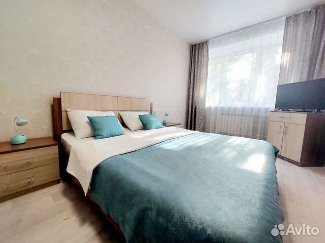

1-к. квартира, 34 м², 2 кровати