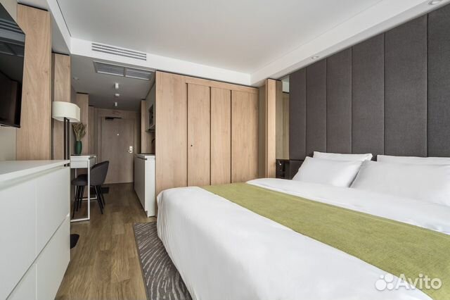 

Квартира-студия, 26 м², 2 кровати