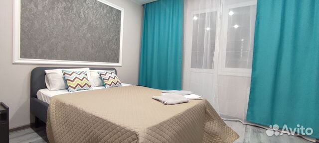 

1-к. квартира, 34 м², 2 кровати