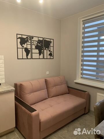 

1-к. квартира, 37 м², 2 кровати