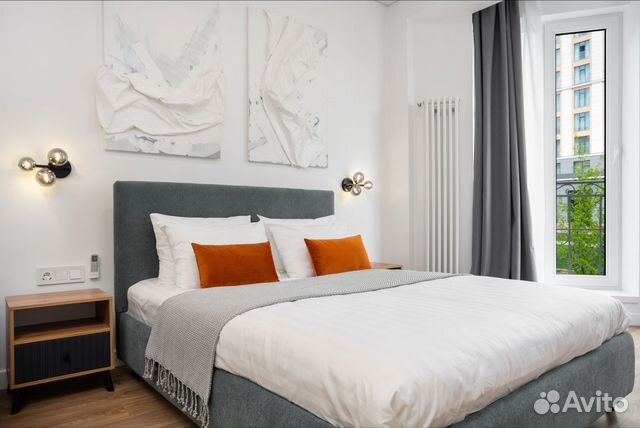 

1-к. квартира, 47 м², 2 кровати