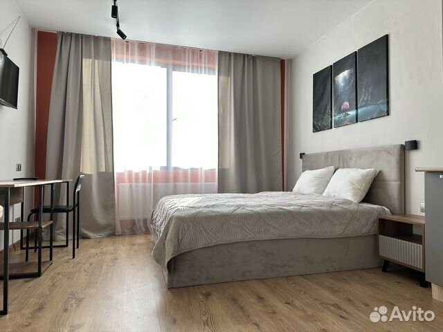 

Квартира-студия, 28 м², 1 кровать
