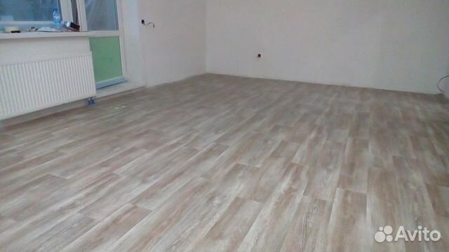 Укладка линолеума, ламината, коврового покрытия, п