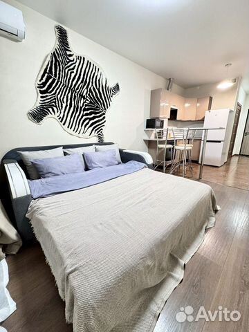 

Квартира-студия, 28 м², 1 кровать