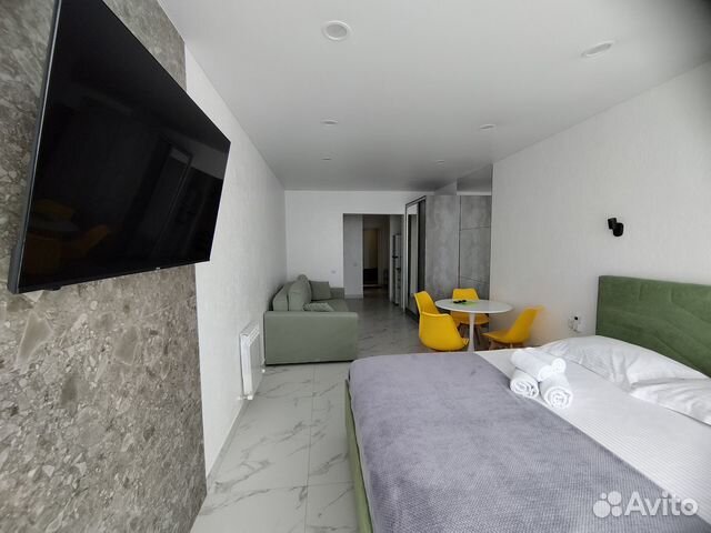 

Квартира-студия, 32 м², 2 кровати